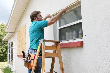 Types of hurricane shutters on the gulf coast