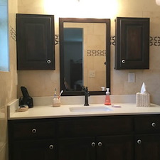 Luxury bathroom remodel