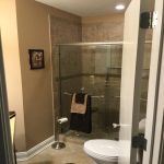 complete makeover of guest bathroom