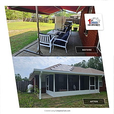 Custom Screen Room Addition in Milton, FL | Screen Rooms & Sunrooms Image