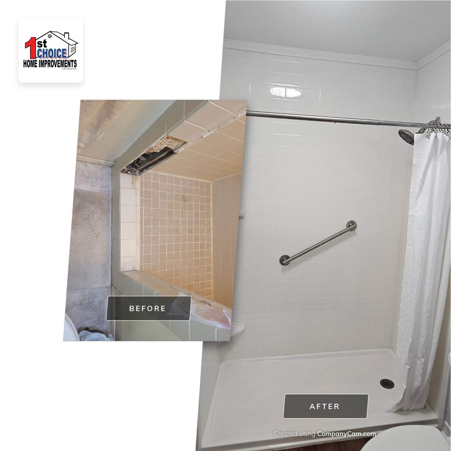 Three-Time Repeat Pensacola Customer Updates 40-Year-Old Bathroom