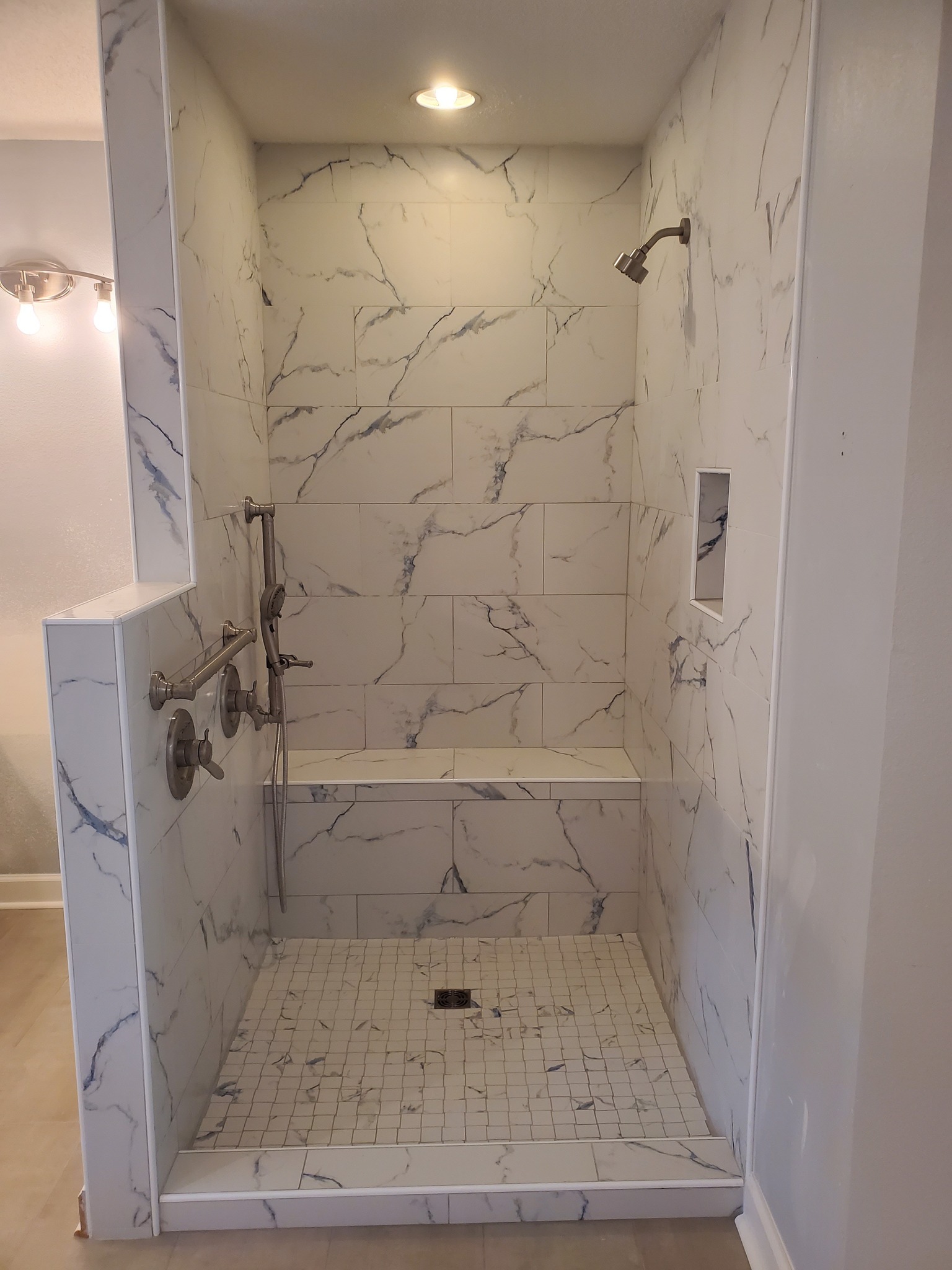 Shower to shower